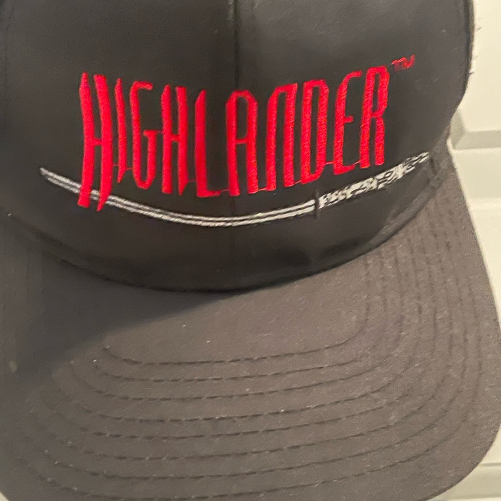 Vintage highlander movie promo hat - Picture 2 of 3